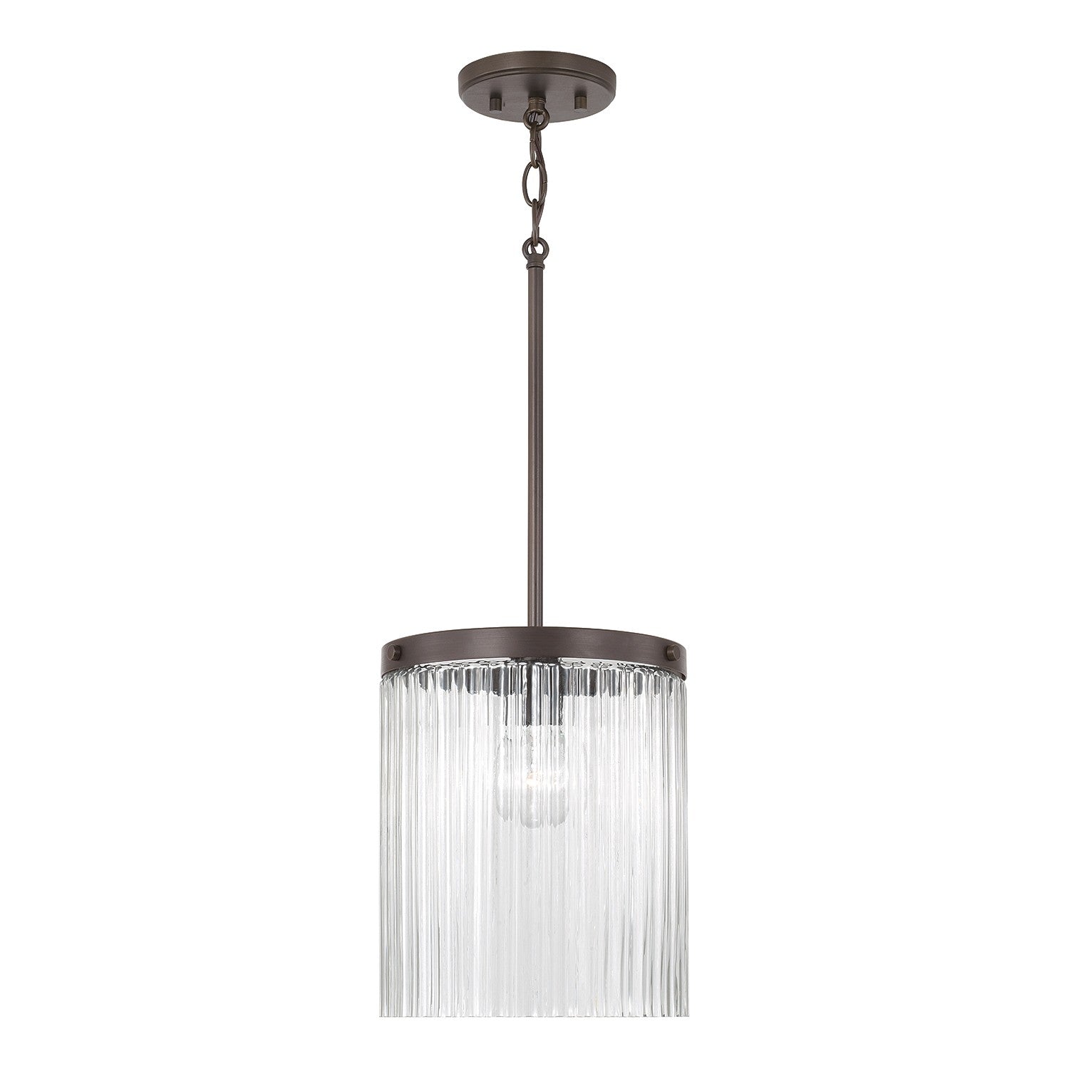 Capital Lighting - 356211OR - One Light Pendant - Vaughn - Oil Rubbed Bronze