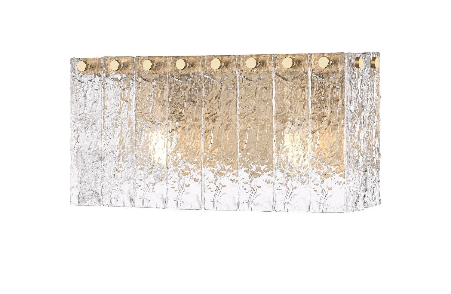 Z-Lite - 1943-2V-MGLD - Two Light Vanity - Glacier - Modern Gold