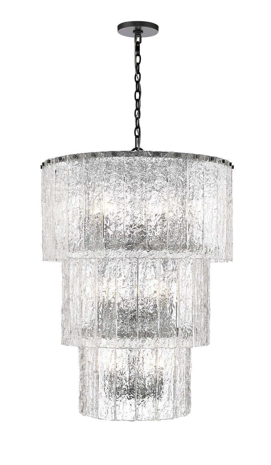 Z-Lite - 1943-36MB - 12 Light Chandelier - Glacier - Matte Black