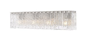 Z-Lite - 1943-4V-BN - Four Light Vanity - Glacier - Brushed Nickel