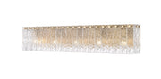 Z-Lite - 1943-5V-MGLD - Five Light Vanity - Glacier - Modern Gold