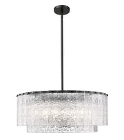 Z-Lite - 1943P32-2-MB - 12 Light Pendant - Glacier - Matte Black