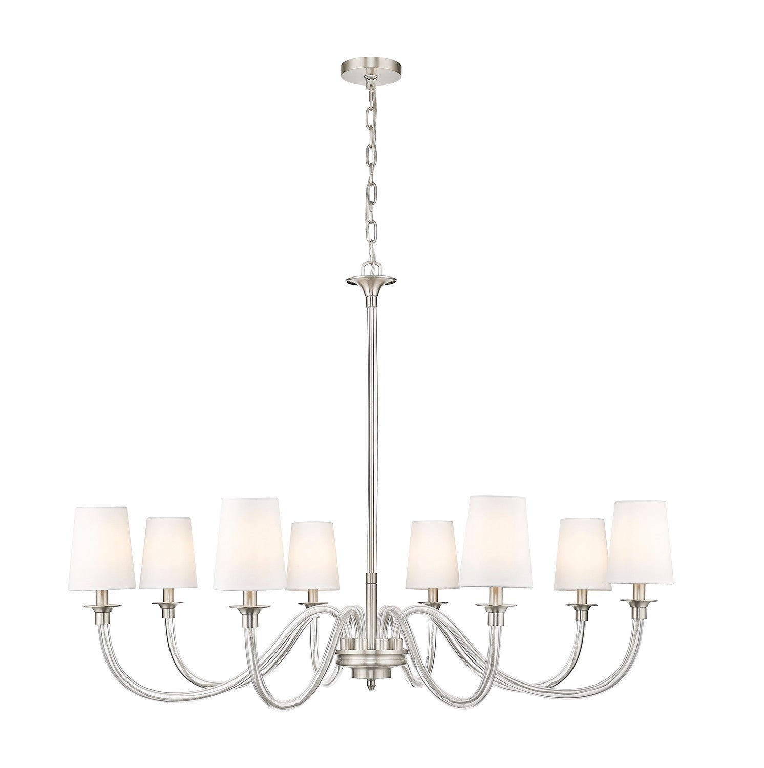 Z-Lite - 1950-8BN - Eight Light Chandelier - Katerina - Brushed Nickel