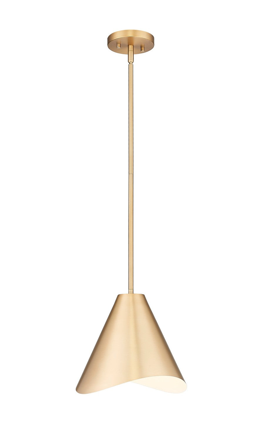 Z-Lite - 1952P12-MGLD - One Light Pendant - Aria - Modern Gold