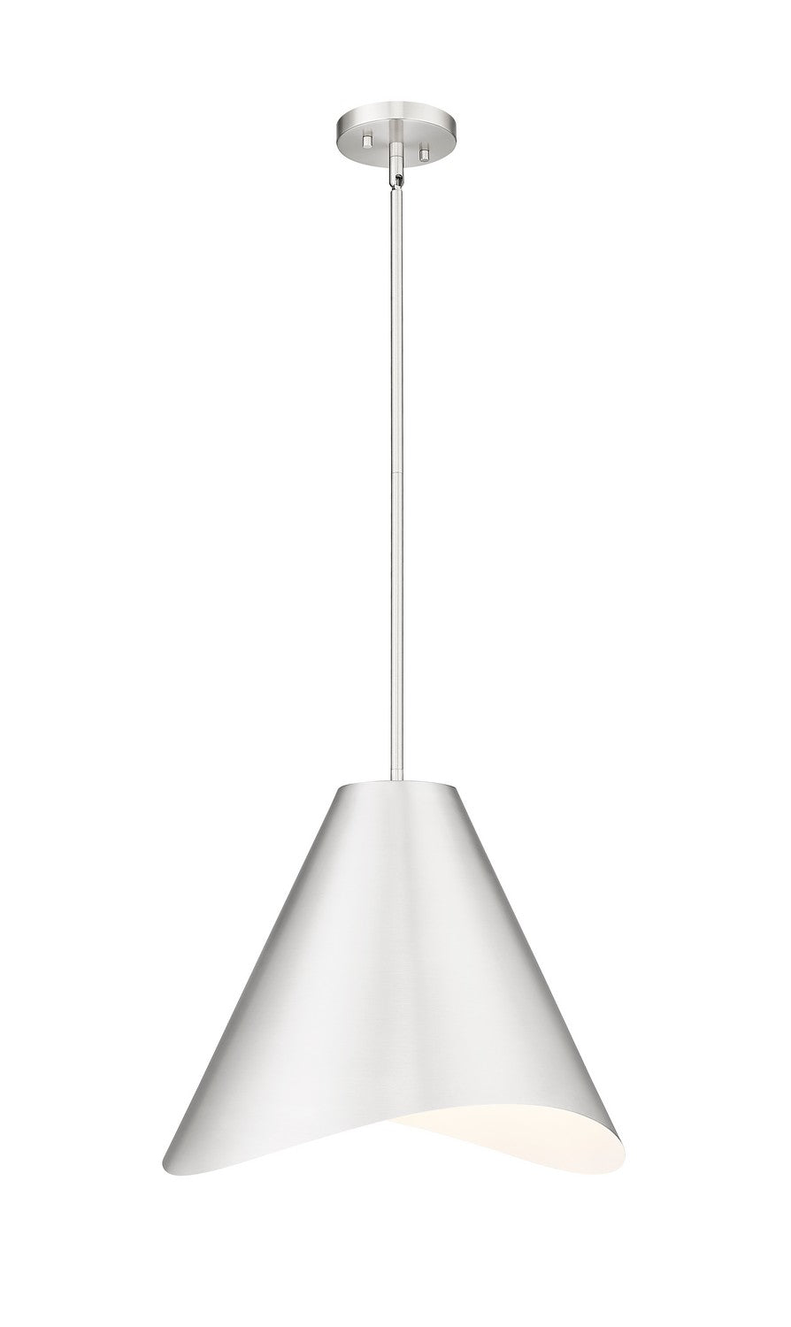 Z-Lite - 1952P18-BN - One Light Pendant - Aria - Brushed Nickel