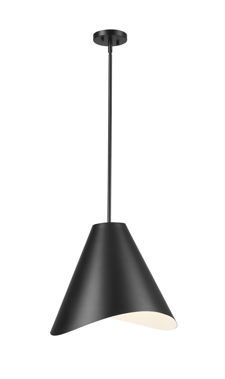 Z-Lite - 1952P18-MB - One Light Pendant - Aria - Matte Black