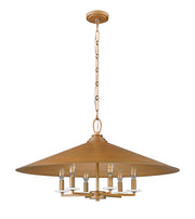 Z-Lite - 1953-32SGD - Six Light Pendant - Rialto - Signature Gold