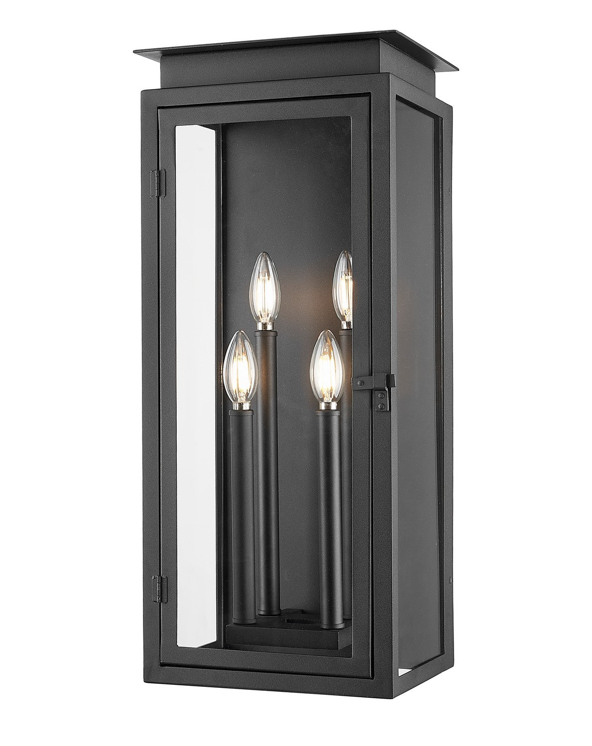 Z-Lite - 5018B-BK - Four Light Outdoor Wall Mount - Nova - Black