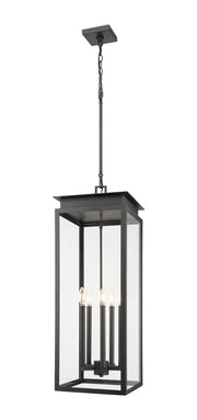 Z-Lite - 5018CHXL-BK - Five Light Outdoor Chain Mount - Nova - Black