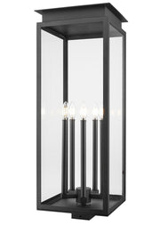Z-Lite - 5018PHXLS-BK - Five Light Outdoor Post Mount - Nova - Black
