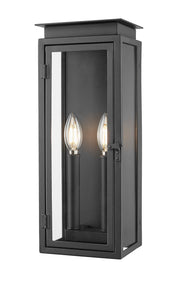 Z-Lite - 5018S-BK - Two Light Outdoor Wall Mount - Nova - Black
