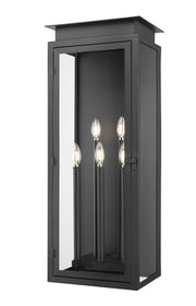 Z-Lite - 5018XL-BK - Five Light Outdoor Wall Mount - Nova - Black