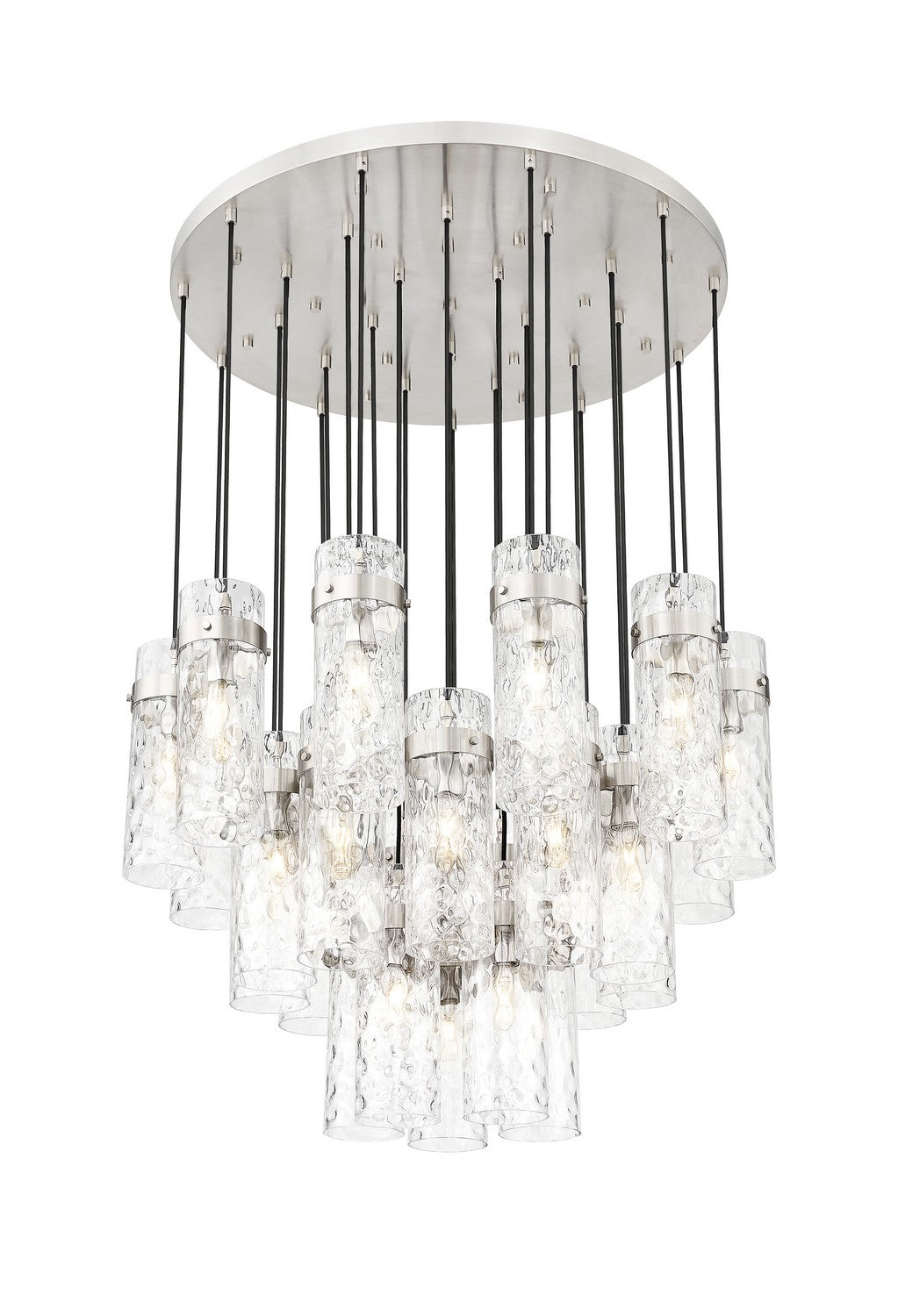 Z-Lite - 7002P5-27R-BN - 27 Light Chandelier - Fontaine - Brushed Nickel