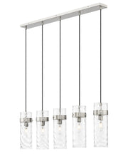 Z-Lite - 7002P5-5L-BN - Five Light Linear Chandelier - Fontaine - Brushed Nickel
