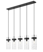 Z-Lite - 7002P5-5L-MB - Five Light Linear Chandelier - Fontaine - Matte Black