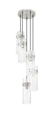 Z-Lite - 7002P5-5R-BN - Five Light Chandelier - Fontaine - Brushed Nickel