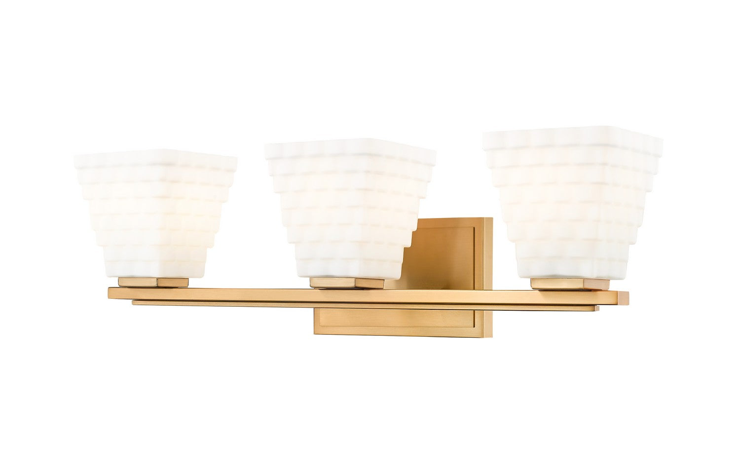 Z-Lite - 7514-3V-MGLD - Three Light Vanity - Annalise - Modern Gold