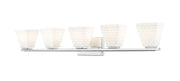 Z-Lite - 7514-5V-CH - Five Light Vanity - Annalise - Chrome