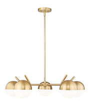 Z-Lite - 7517-5MGLD - Five Light Chandelier - Realm Sphere - Modern Gold