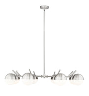 Z-Lite - 7517-8BN - Eight Light Chandelier - Realm Sphere - Brushed Nickel