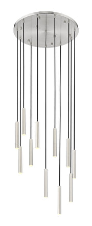 Z-Lite - 919MP12-11R-BN-LED - LED Chandelier - Forest - Brushed Nickel