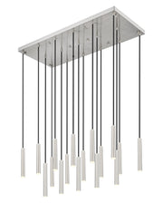 Z-Lite - 919MP12-17L-BN-LED - LED Linear Chandelier - Forest - Brushed Nickel