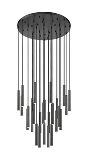 Z-Lite - 919MP12-27R-MB-LED - LED Chandelier - Forest - Matte Black
