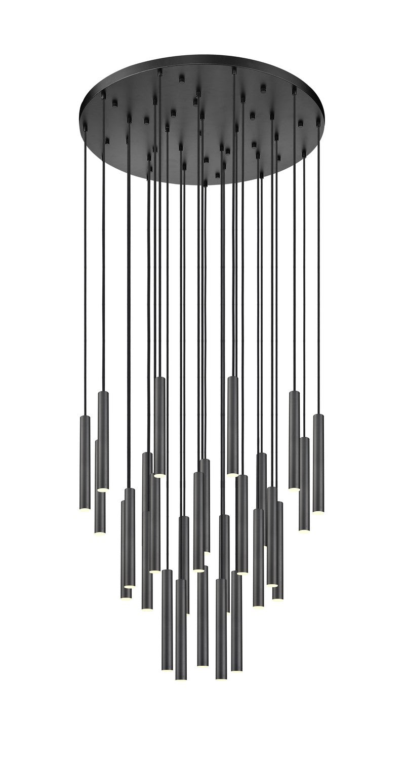 Z-Lite - 919MP12-27R-MB-LED - LED Chandelier - Forest - Matte Black