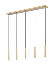 Z-Lite - 919MP12-5L-MGLD-LED - LED Linear Chandelier - Forest - Modern Gold