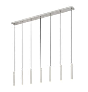 Z-Lite - 919MP12-7L-BN-LED - LED Linear Chandelier - Forest - Brushed Nickel