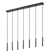 Z-Lite - 919MP12-7L-MB-LED - LED Linear Chandelier - Forest - Matte Black