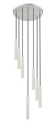 Z-Lite - 919MP12-7R-BN-LED - LED Chandelier - Forest - Brushed Nickel