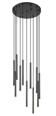Z-Lite - 919MP24-11R-MB-LED - LED Chandelier - Forest - Matte Black