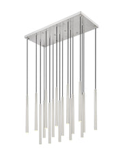 Z-Lite - 919MP24-17L-BN-LED - LED Linear Chandelier - Forest - Brushed Nickel