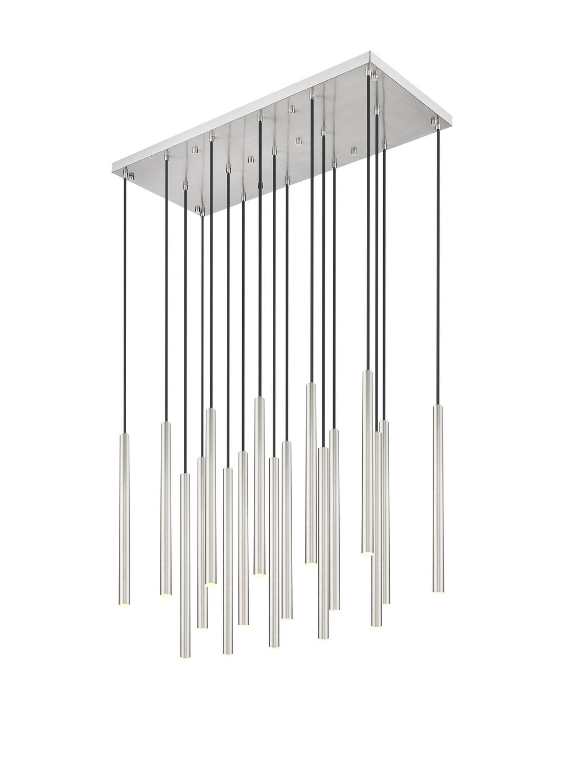 Z-Lite - 919MP24-17L-BN-LED - LED Linear Chandelier - Forest - Brushed Nickel