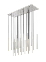 Z-Lite - 919MP24-23L-BN-LED - LED Linear Chandelier - Forest - Brushed Nickel