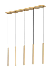 Z-Lite - 919MP24-5L-MGLD-LED - LED Linear Chandelier - Forest - Modern Gold