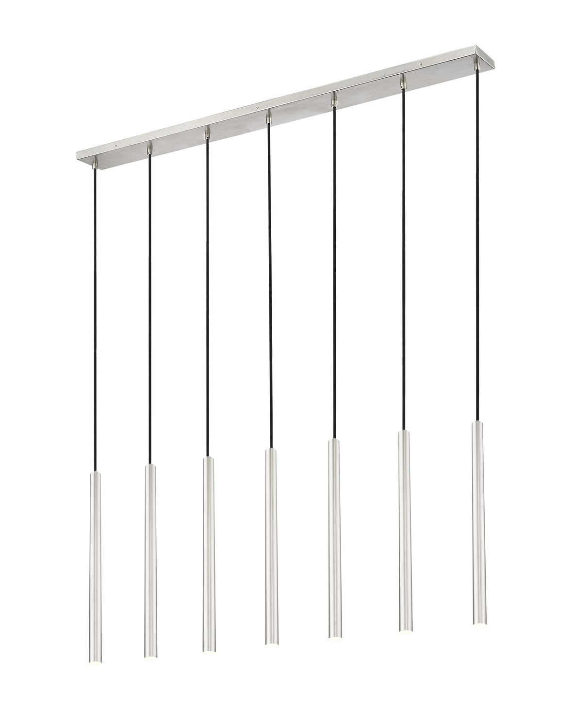 Z-Lite - 919MP24-7L-BN-LED - LED Linear Chandelier - Forest - Brushed Nickel