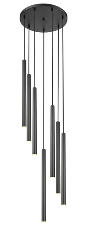 Z-Lite - 919MP24-7R-MB-LED - LED Chandelier - Forest - Matte Black