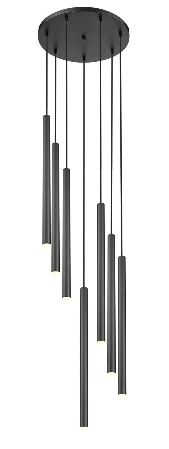 Z-Lite - 919MP24-7R-MB-LED - LED Chandelier - Forest - Matte Black