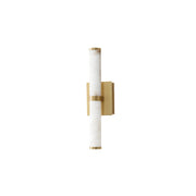 ET2 - E11201-WAGLD - LED Bath Vanity - Aragon - White Alabaster / Gold