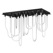 ET2 - E24989-BK - LED Flush Mount - Soleil - Black