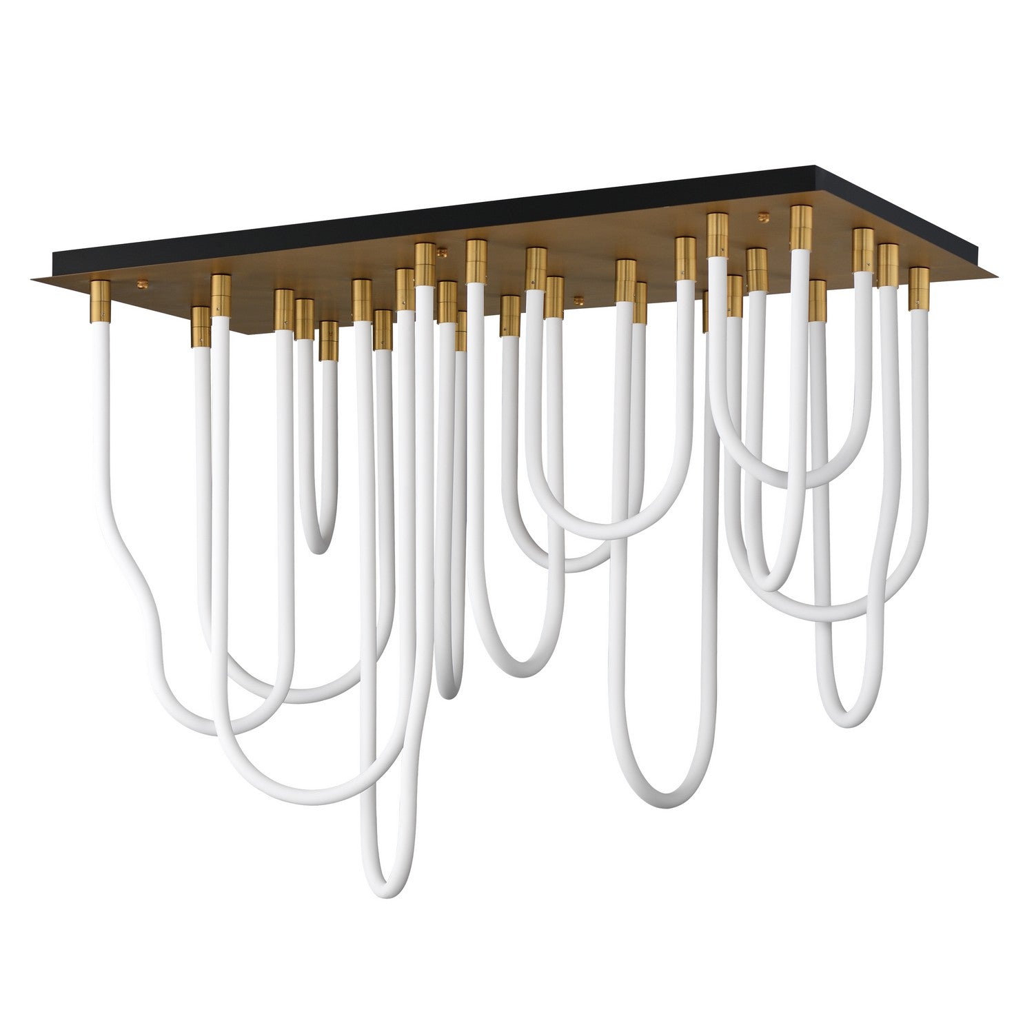 ET2 - E24989-NAB - LED Flush Mount - Soleil - Natural Aged Brass