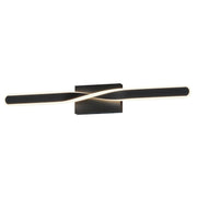 ET2 - E24153-BK - LED Bath Vanity - Pirouette - Bath Vanity - Black