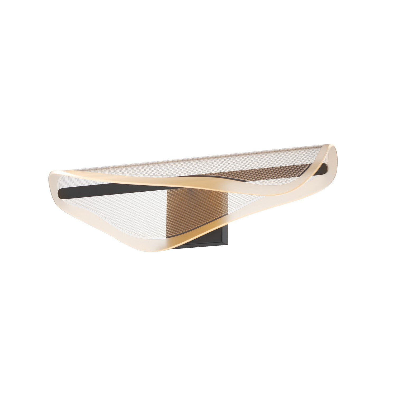 ET2 - E24712-144BK - LED Bath Vanity - Manta - Black
