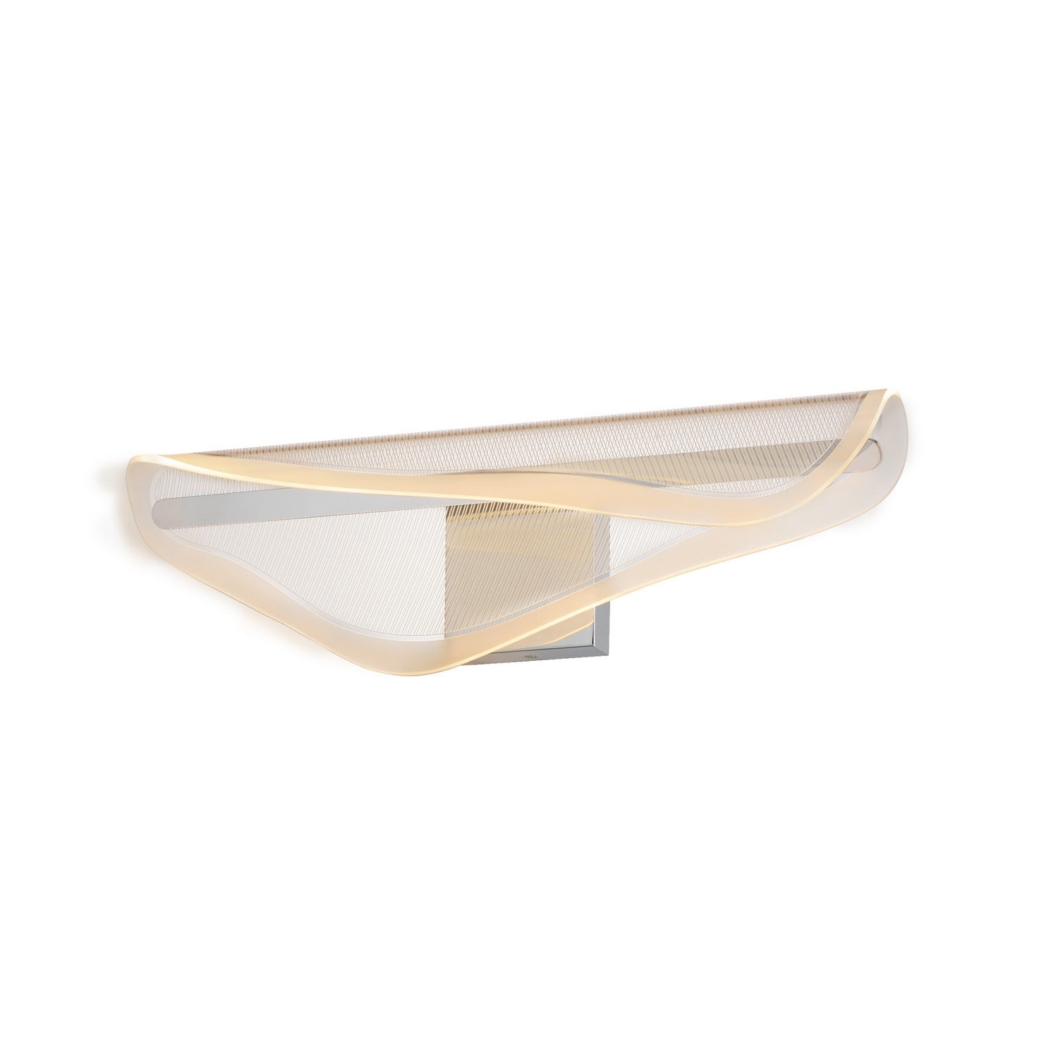 ET2 - E24712-144PC - LED Bath Vanity - Manta - Polished Chrome