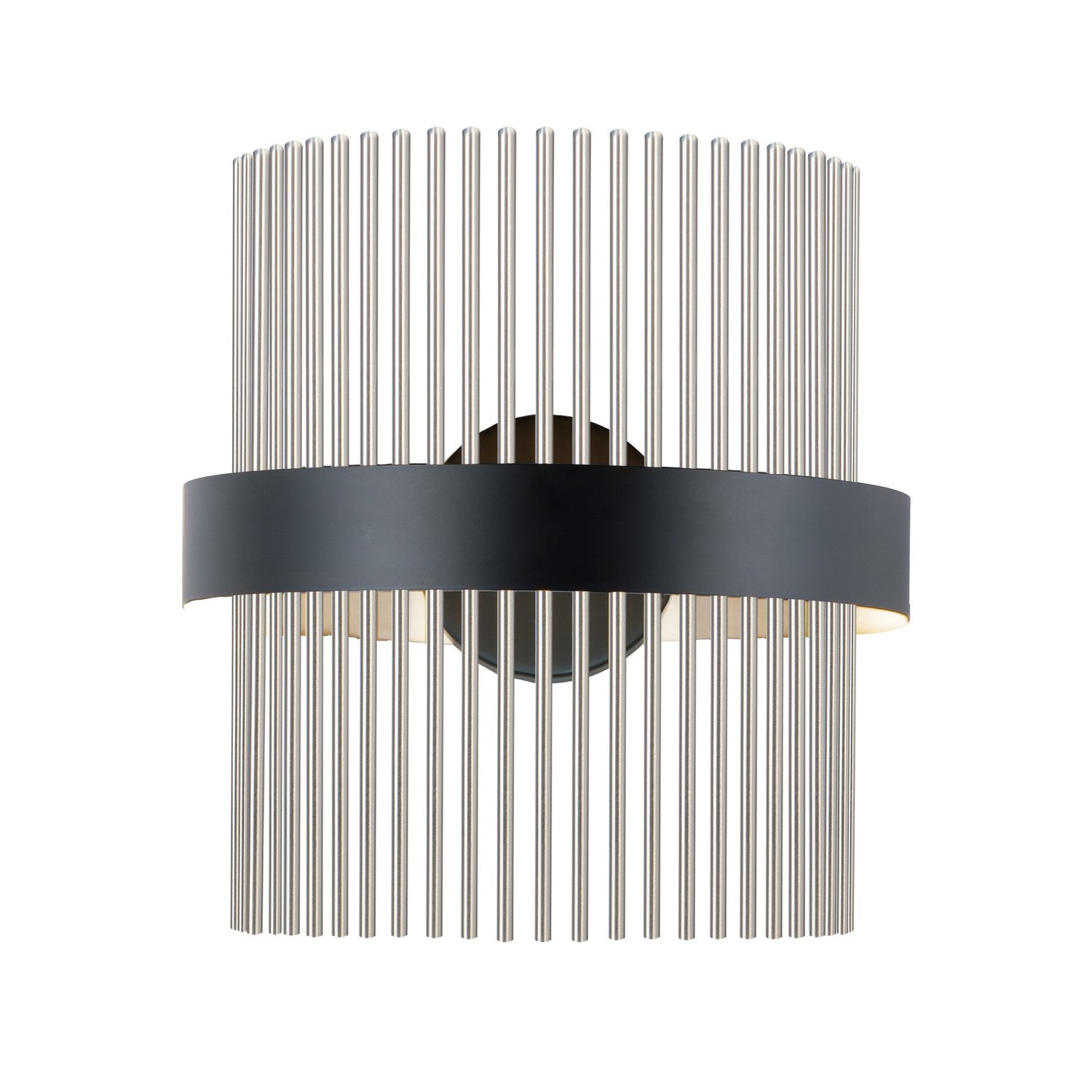 ET2 - E34251-BKSN - LED Wall Sconce - Chimes WiZ - Black / Satin Nickel