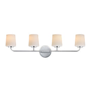 Maxim - 12694WTPC - Four Light Bath Vanity - Durham - Polished Chrome
