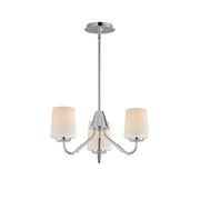 Maxim - 12695WTPC - Three Light Chandelier - Durham - Polished Chrome