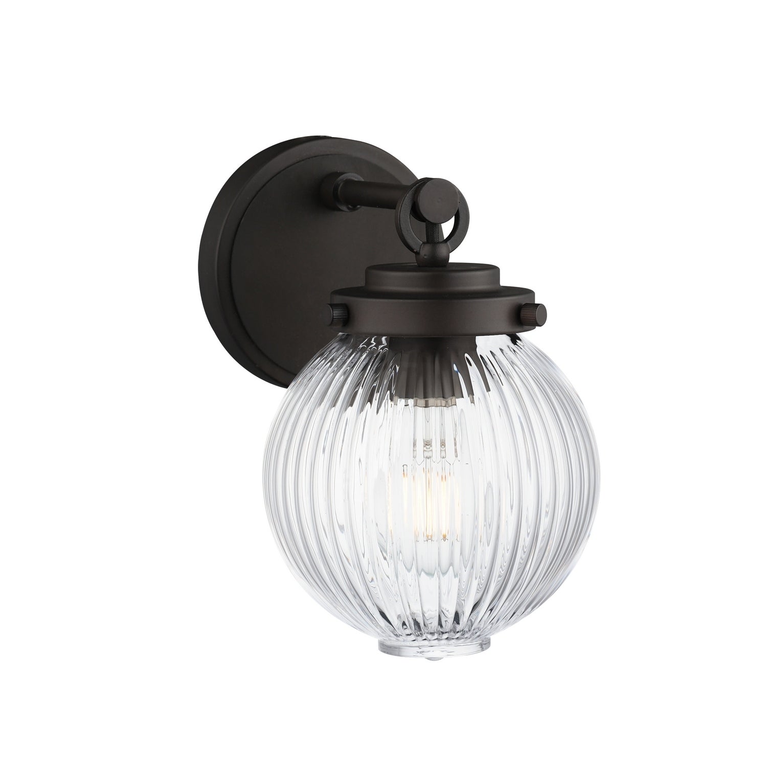 Maxim - 15191CROI - One Light Wall Sconce - Kasbah - Oil Rubbed Bronze
